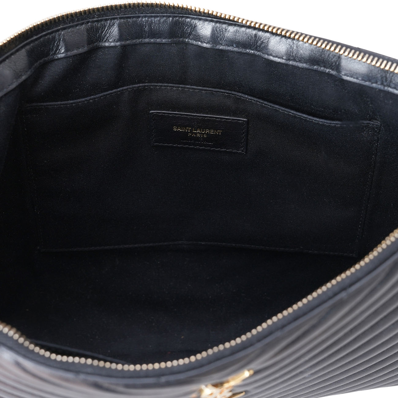 YVES SAINT LAURENT(USED)생로랑 440222 모노그램 쉐브론 클러치